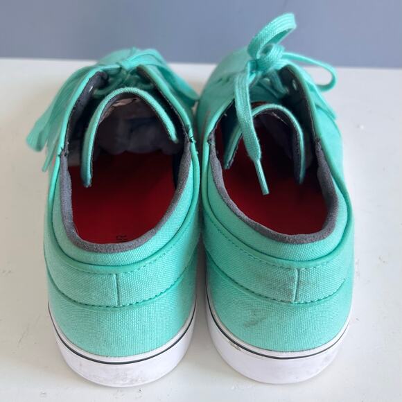 Nike SB Zoom Stefan Janoski Sneaker Aqua Blue Size 13 Nike lace up EXCELLENT - Picture 11 of 12